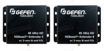 Фото2 GTB-UHD-HBTL Удлинитель линий HDMI 2.0 по кабелю витая пара (Cat.5e) на длины до 40 м, с поддержкой 