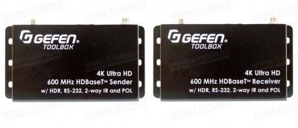 Фото2 GTB-UHD600-HBT Удлинитель линий HDMI 2.0 по кабелю витая пара (Cat.5e) на длины до 80 м, с поддержко
