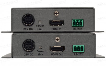 Фото3 EXT-UHD-CAT5-ELRPOL Удлинитель HDMI 2.0 по кабелю витая пара (Cat.5e) на длины до 100 м, с поддержко