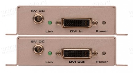 Фото4 EXT-DVI-1CAT5-SR Удлинитель линий DVI-D Single Link по одному кабелю витая пара (Cat. 6A) на 70 м