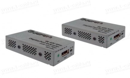 Фото1 EXT-DP-4K600-1SC Удлинитель сигналов DislpayPort 1.2 (2K4K) по оптоволокну до 200 м, полоса пропуска