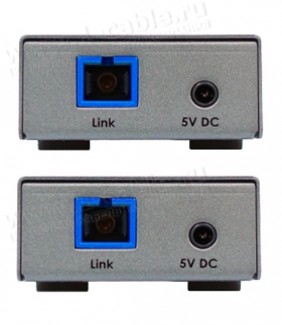 Фото4 EXT-DP-4K600-1SC Удлинитель сигналов DislpayPort 1.2 (2K4K) по оптоволокну до 200 м, полоса пропуска