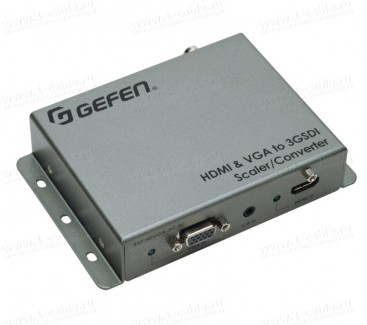 Фото1 EXT-HDVGA-3G-SC Преобразователь/масштабатор сигналов HDMI, VGA и стерео аудио с функцией коммутатора