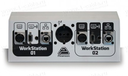 Фото2 PTR6772 Блок настольный коммутационный для двух рабочих станций, серия TABLE BOX