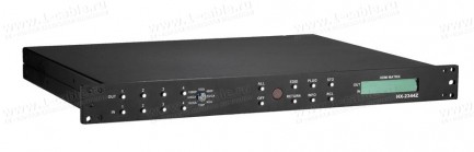 Фото1 HIT-HDMICAT5-X444Z Матричный видео коммутатор сигналов HDMI (1080P) 4х4, управление RS-232, Ethernet