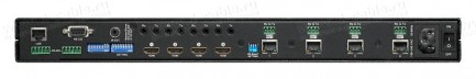 Фото3 HIT-HDMICAT5-X444Z Матричный видео коммутатор сигналов HDMI (1080P) 4х4, управление RS-232, Ethernet