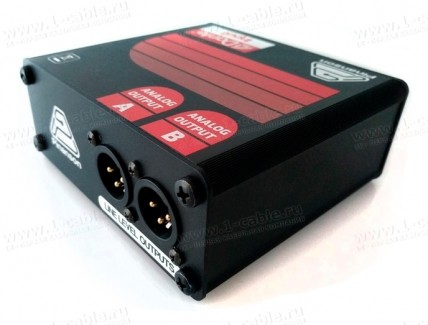 Фото2 PTR7139 Адаптер-конвертер сигналов протокола Dante® audio в аналоговые звуковые сигналы