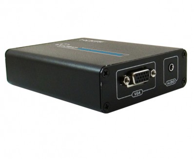 Фото1 LKV385 - Преобразователь цифрового сигнала HDMI в аналоговые сигнал VGA + стерео звук
