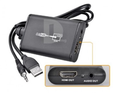 Фото3 LKV325 - Преобразователь сигналов USB 2.0 в цифровые видеосигналы HDMI (1080p)