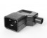 мини фото1 ACP-320C20MCJ - Разъем С20, штекер на кабель, угловой, 250B, 16A, 3 контакта, IEC 60320