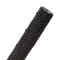 мини фото1 BBN.. Ударопрочная защитная кабельная оплётка, диам. 10 мм, цвет - чёрный, Techflex (США)