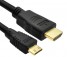 мини фото1 HDMI-AmC-MM-0. Переходной кабель HDMI, серия Standard, mini штекер (тип C) > штекер (тип A)
