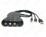 мини фото1 LKV386 - Преобразователь видеосигналов Mini DisplayPort в Композитное видео и S-Video сигналы + стерео звук