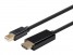 мини фото1 MDP-HDMI-4K-MM-.. Цифровой кабель Mini DisplayPort, версия 1.2a, Mini-DisplayPort штекер > HDMI штекер, Ultra HD 4K