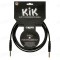мини фото3 KIKKG..PPSW Гитарный кабель, серия KIK (позолоченные контакты), моно Phono Jack > моно Phono Jack