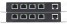 мини фото2 HIT-HDMI-LAN-IPCAT5-100 - Удлинитель-распределитель линий HDMI (версия 1.4) по одному кабелю витая пара (5e Кат) на длины до 100 м, с встроенным IP-свитчом 4x2