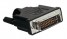 мини фото1 AC-DVI2.-M Кабельный разъем DVI, штекер, с корпусом, удлиненные винты