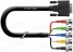 мини фото1 DVIA-5MM-..K Аналоговый кабель DVI-A, серия RGBHV, DVI штекер > 5x BNC штекер