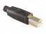 мини фото1 AC-USB2B-MS-4.2 Разъем USB 2.0 кабельный, штекер, в корпусе, тип B