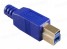мини фото1 AC-USB3B-MS-5.5 Разъем USB 3.0 кабельный, штекер, в корпусе, тип B