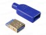 мини фото2 AC-USB3A-FS-5.5 Разъем USB 3.0 кабельный, гнездо, в корпусе, тип А