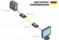 мини фото4 EXT-DP-CP-2FO - Удлинитель сигналов DislpayPort (поддержка разрешений до 2560 х 1600) по оптоволокну до 300 м