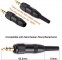 мини фото3 Jack 3.5мм штекер стерео, с фиксирующей гайкой, 3.5 plug and jacket SB439B-PG-B 4.5mm, для мобильных радиосистем, контакты- покрытие золото, на кабель диам. от 2.5 до 6.0 мм, корпус- латунь, цвет- черный, I-Taki (Южная Корея)