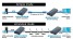 мини фото4 LKV373 - Удлинитель линий HDMI (версия 1.3) по одному кабелю витая пара (5/5e/6 Кат) на длины до 120 м, каскадирование сигналов IP-свитчом