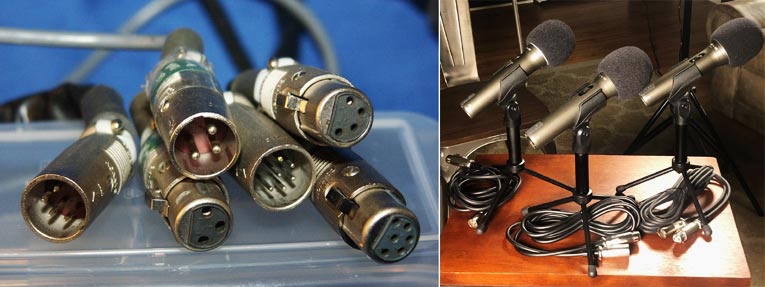 Фото - XLR кабели для микрофонов